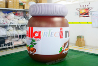 Gonflables publicitaires personnalisés en PVC Bouteille géante gonflable Nutella Canette à vendre