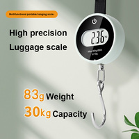 Vente directe d'usine, balance numérique miniature à suspendre de 50 kg pour valise et bagages, précision de 10 g, personnalisable OEM