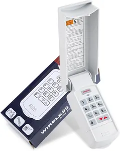 GK-R/GWKPD-BL Wireless Keypad 37224R 315/390 Mhz Dual Frequencies Auto-Seek Garage Door Openers