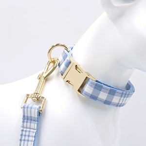 Collier pour chien réglable et confortable Huyo, nylon multicolore, motif uni, boucle en métal gravée au laser, tailles XS-XL - Product Image 5