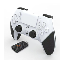Manette sans fil pour PS5 avec récepteur, manette de jeu sans fil pour PS5 avec convertisseur pour console PS5