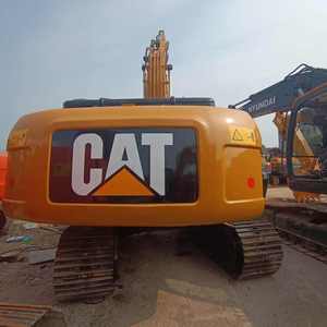 เครื่องจักรก่อสร้างขนาดกลาง 20 ตัน รถขุดมือสอง Cat320d อุปกรณ์หนักมือสอง Cat320 330 ราคาถูก - Product Image 5