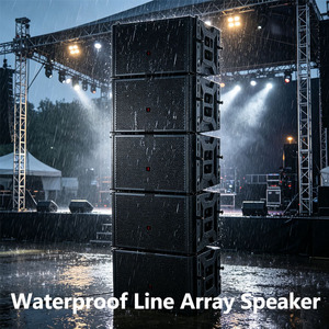 Sistema PA Professionale con Doppio Altoparlante Line Array da 10 Pollici Impermeabile per Eventi Sportivi all'Aperto e al Chiuso, Impianto Audio per Stadi - Product Image 3