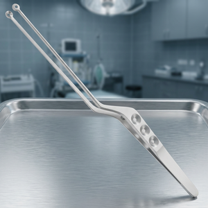 Pinces de préhension tumorale premium en acier inoxydable, type baïonnette, 22 cm, instruments neurochirurgicaux, mâchoires en coupelle de 3,5 mm, réutilisables, manuelles - Product Image 4