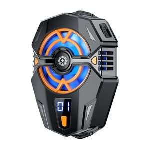 Summer Cooling Gadget Digital Display Phone Cooler Semiconductor Back Clip Temperature <b>Control</b> J20 - Product Image 2