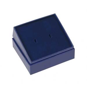 Blue Cufflinks <b>Box</b> Jewelry Organizer <b>Storage</b> Case Elegant Gift Packaging For Men's Accessories - Product Image 1