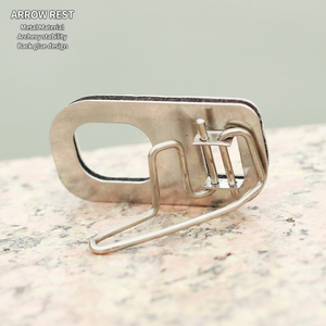 Soporte de Flecha para Arco de Tiro con Arco, Metálico, Profesional, Adhesivo, para Empuñadura de Arco, Accesorios de Caza y Práctica de Tiro, Soporte de Flecha para Arco Recurvo - Product Image 6