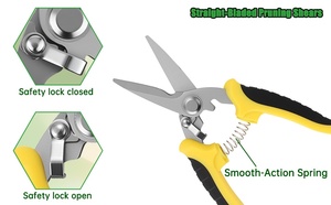 Sécateur <span class=keywords><strong>de</strong></span> <span class=keywords><strong>jardinage</strong></span> extérieur pratique pour la ferme et le jardin - Product Image 5