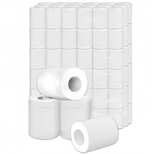 Papier toilette en gros - Achat en vrac - Rouleaux à noyau creux économiques pour les lieux à fort trafic - Product Image 2