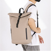 Sac de voyage de luxe en PU et polyester, grande capacité, étanche, avec fermeture éclair et fermoir, idéal pour les affaires et la ville, compartiment antivol pour ordinateur portable