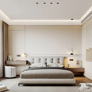 Profilé en aluminium pour éclairage mural, profil réflecteur pour plafond suspendu, pour salon et chambre, avec finition en plâtre - Product Image 5