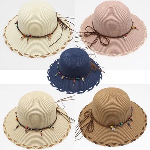 Cho nhọn ngọc trai màu đen và Việt cứng tối hơn boater rafia sản xuất cũ khổng lồ mũ rơm - Product Image 6