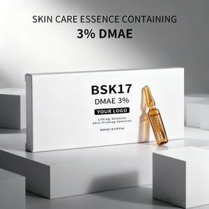 快速有效的 <span class=keywords><strong>DMAE</strong></span> 3% 10x5ml 抗皱紧致护肤液，适用于面部和身体护理，减少细纹 - Product Image 2