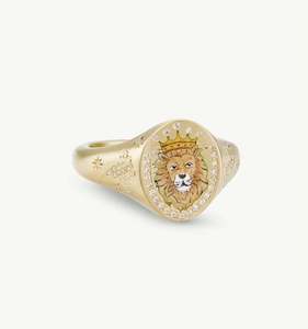 <span class=keywords><strong>Anello</strong></span> Trendy 2025 Placcato Oro 18k in Acciaio Inossidabile <span class=keywords><strong>con</strong></span> <span class=keywords><strong>Leone</strong></span>, Sirena e Cuore per Feste e Matrimoni, <span class=keywords><strong>Anello</strong></span> da Donna - Product Image 4