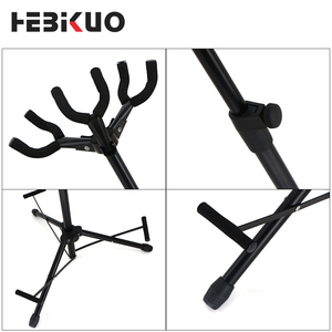 Soporte para Accesorios de Guitarra - Soporte de Hierro de Alta Calidad - Ajustable y Fácil de Guardar para Exhibir Tres Guitarras como Vitrina - Product Image 3