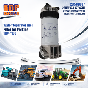 Filtre séparateur d'eau et de carburant pour engins de construction Perkins 1104 1106 (références 2656F087, 2656F833, 337-6251, 3376251, 4226297M91) - Product Image 2