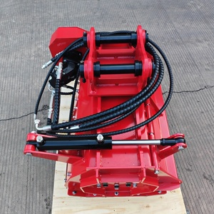 WIGON Skid Steer Forestry <b>Mulcher</b> Wood Chipper with Motor & Gearbox Alloy Steel Excavator Compatible - Product Image 6