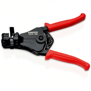 Pince à dénuder les fils Knipex 12 21 180 avec lames profilées pour usage électrique - Product Image 1