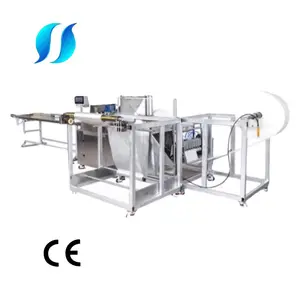 Venda direta da fábrica com máquina de fazer cotonetes de álcool totalmente automática de boa qualidade feita na China, máquinas de alta velocidade