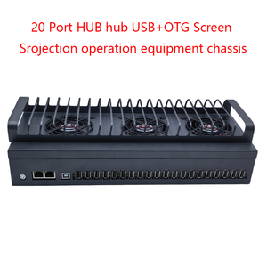 20-Port USB + OTG HUB với 2.0 sạc Truyền Màn hình đúc hoạt động đồng bộ cung cấp điện thiết bị khung gầm Splitter - Product Image 5
