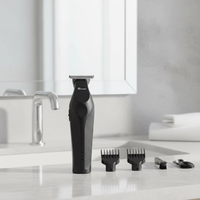 Tondeuse à cheveux électrique Anbolife, kit de coupe de cheveux, tondeuse à pointes fourchues en acier inoxydable, USB, usage domestique, longueurs réglables