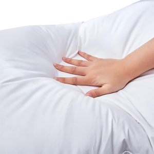Oreiller de lit en <span class=keywords><strong>duvet</strong></span> et plumes, oreiller de luxe en plumes d'oie et <span class=keywords><strong>duvet</strong></span> avec coquille de coton, oreiller doux et de soutien pour le cou - Product Image 3