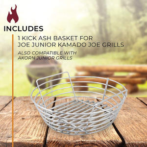 Lanejoy <span class=keywords><strong>Panier</strong></span> à grand feu en acier inoxydable de 19 pouces <span class=keywords><strong>Panier</strong></span> à charbon pour barbecue à gros œufs verts - Product Image 5