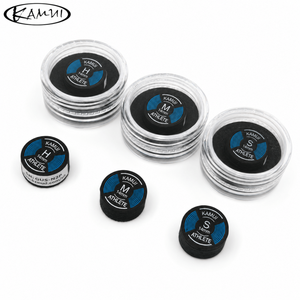 Puntas de Taco de Billar Profesionales Kamui Series de 14mm en Negro Transparente Athlete, Suaves, Medianas y Duras para Clubes de Billar al por Mayor - Product Image 4