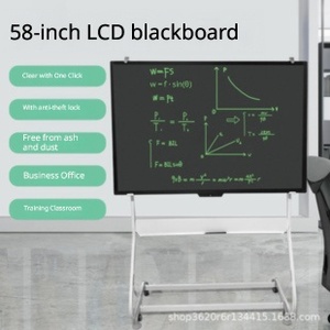 Pizarra Móvil de Doble Cara 360 °   Soporte Giratorio con Ruedas y Bandeja para Bolígrafos, Pizarra con Ruedas para Oficina, Escuela y Enseñanza - Product Image 6