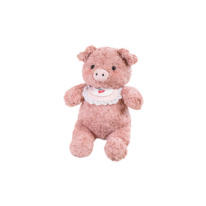 Weißes Lamm-Plüschtier mit Spitzenkragen Niedliches Schaf-Kuscheltier Weiche Flauschige Kuschelpuppe für Baby Kinder Tröstungsgeschenk - Product Image 5