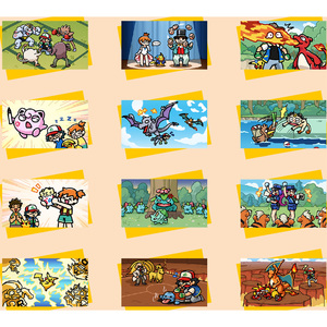 Mini Bloques de Construcción PY, Caja Sorpresa de Anime, Juego de Mesa Artístico, Tarjeta de Regalo, Imán para Refrigerador, Colección de Pokémon, Tarjeta Pokémoned para Transmisión en Vivo - Product Image 6