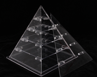 Transparente Acryl-Pyramide