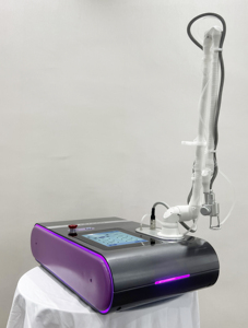 เครื่องเลเซอร์ CO2 แบบเศษส่วน 10600 นาโนเมตร สำหรับเปลี่ยนแทนเครื่องเลเซอร์ CO2 สำหรับกระชับช่องคลอด หัวเลเซอร์แบบพัลส์ CO2 สำหรับเครื่องมือทางนรีเวชและศัลยกรรมความงาม - Product Image 5