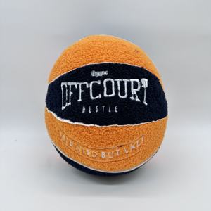 Oreiller de basket-ball en peluche super doux personnalisé coussin balle de basket-ball hors-piste jouets avec rembourrage en coton PP - Product Image 3