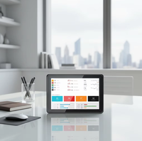 Tablette murale intelligente pour salle de réunion, toute nouvelle, 10/14/15,6 pouces, compatible Matter, avec POE, NFC, panneau de contrôle intelligent pour la maison, tablette PC Android