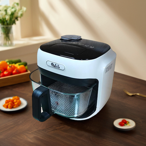 Freidora de Aire de <span class=keywords><strong>Vapor</strong></span> de 7L, Horno Tostador Eléctrico Cuadrado Elegante, Cocina de Comida Rápida con Gran Volumen para Uso Doméstico con Certificación CB - Product Image 3