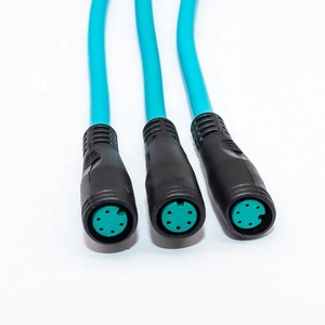 Elektrische Fiets Ip67 Waterdicht M6 M7 M8 Mini Cirkelvormige Connector Mannelijke Vrouwelijke 3 6 2 4 5 8pin E-Bike Waterdichte Voedingskabel - Product Image 2