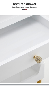 Carrello Speciale, Carrello Portaoggetti Mobile con Cassetti per Salone di Bellezza, Armadietto Portautensili per Tatuaggi e Unghie, Mobiletto per Soggiorno - Product Image 5