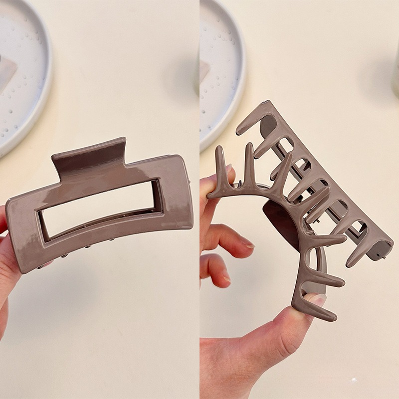 A-pinza per capelli in gomma morbida (10.5CM)