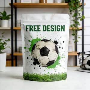 Plastic <b>Packaging</b> Custom Resealable Stand up Pouch Candy Cookie Smell Proof for Pet Animal Food - Product Image 4