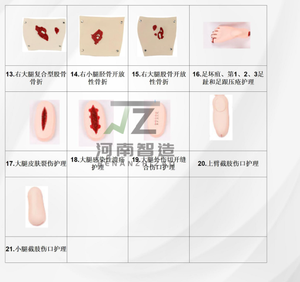 Módulos de Evaluación de Cuidado de Traumas de Zhizao Medical Science con 20 Partes - Product Image 2