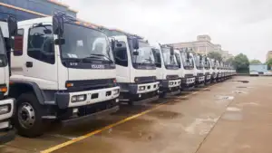 ISUZU 4x2 Compress Garbage Truck 25cbm Rear Loading Disposal Refuse Waste Compactor Truck - Product Image 3