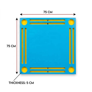 Tapis de jeu de mahjong et de dominos pliable et portable en caoutchouc, moderne et personnalisé, pour bord de piscine, écologique et durable, résistant à l'eau - Product Image 5