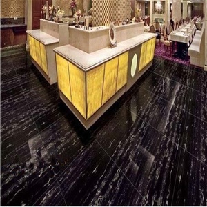 Bạc Rồng Đen Đá Cẩm Thạch sàn gạch với trắng tĩnh mạch - Product Image 5