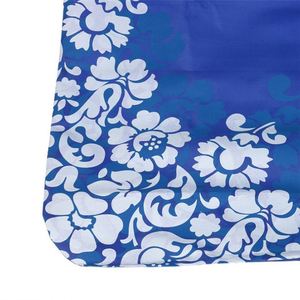 Reusable Foldable Light Weight Custom Logo Durable Eco Friendly <b>Folding</b> Supermarket Polyester Grocery Bags for Shopping - Product Image 4