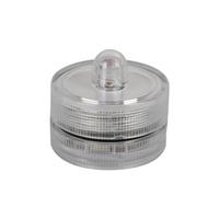 Bougie LED sans flamme submersible en plastique coloré, étanche, pour décoration de bocal à poissons, idéale pour Noël et les fêtes