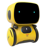 Robot intelligent interactif AI pour enfants-Jouet dansant programmable avec commande vocale et tactile Machine d'apprentissage éducative STEM