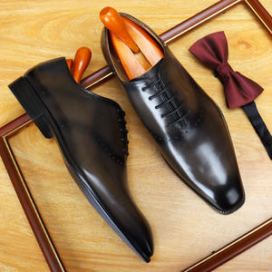 รองเท้าบูทเชลซีแบบทางการสำหรับผู้ชายไซส์ใหญ่สไตล์ยุโรปอเมริกัน ปี 2025 ทำจากหนังแก้วระบายอากาศได้ดี - Product Image 4