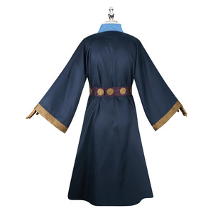 Disfraz de Cosplay del Uniforme Oficial de Ren Shi de Starry Garden, Color Azul Oscuro, para Hombre, Traje para Actuación en Escenario de Anime - Product Image 4
