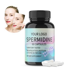 Kapsul Spermidine OEM Suplemen Spermidine untuk Menunda Penuaan Seluler dan Melindungi Kesehatan Kardiovaskular - Product Image 1